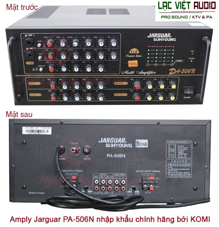 Amply jarguar 506N Hàn Quốc chất lượng vượt trội.