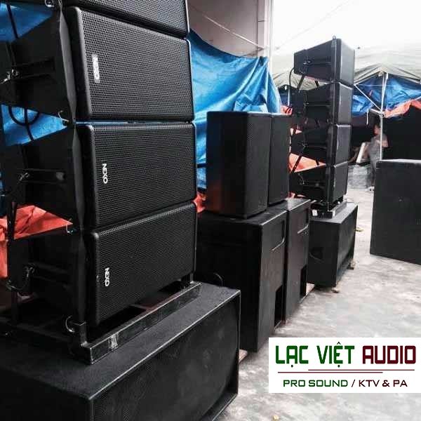 Loa Array Nexo Lạc Việt Audio cung cấp cho khách hàng
