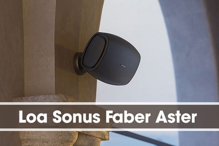 Loa treo tường mini Sonus Faber Aster: 12.000.000 VNĐ